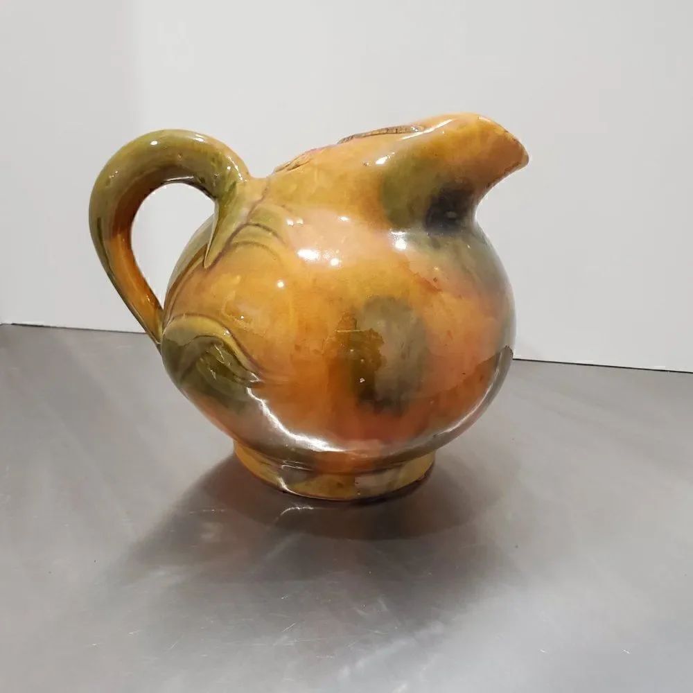Round Tuscan Colors Dragon Fly Pitcher - Picture 4 of 6